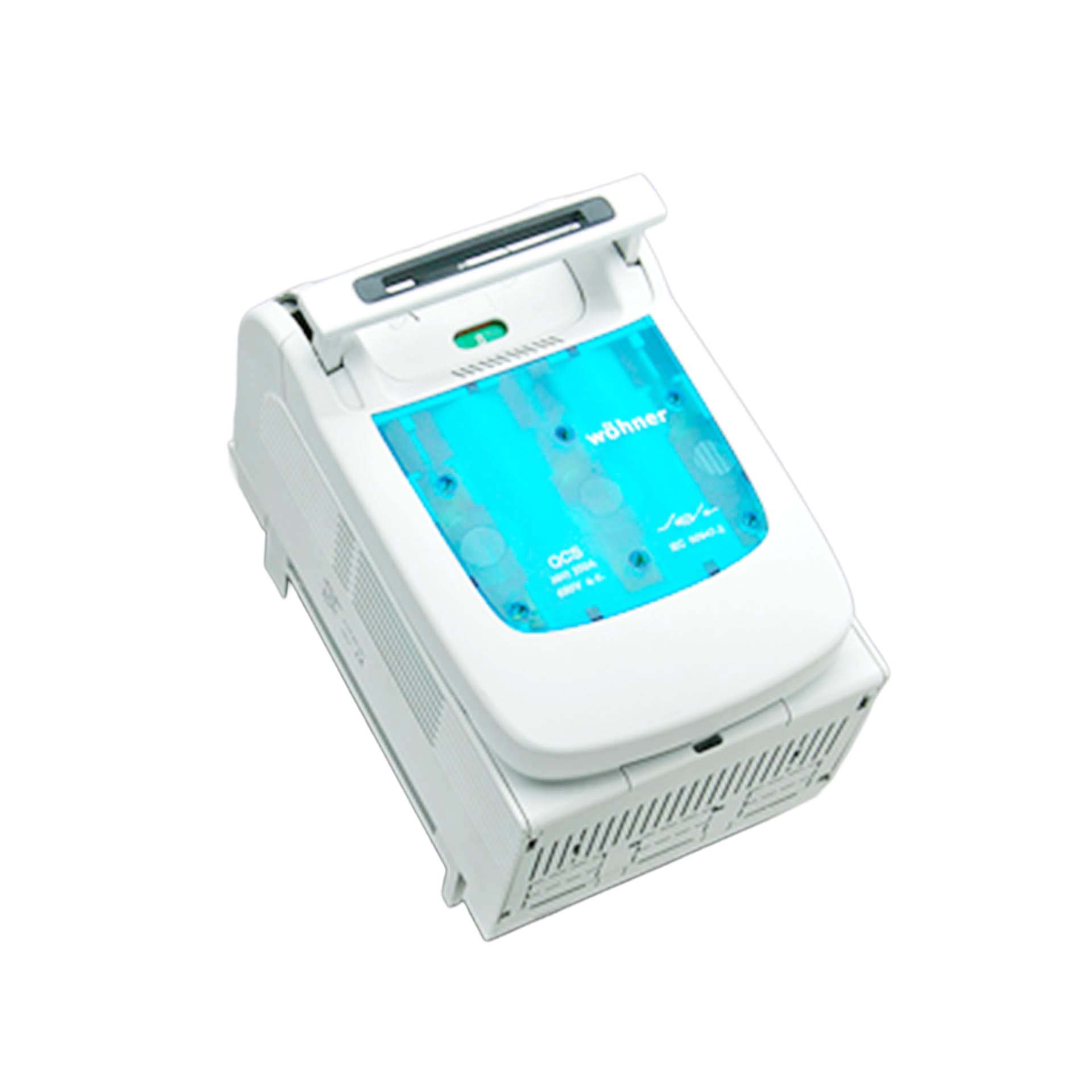 Interrupteur-Sectionneur HPC Gr.1, 60mm, M10, max. 250A, Raccordement en bas, avec fusible Interrupteur-Sectionneur HPC Gr.1, 60mm, M10, max. 250A, Raccordement en bas, avec fusible