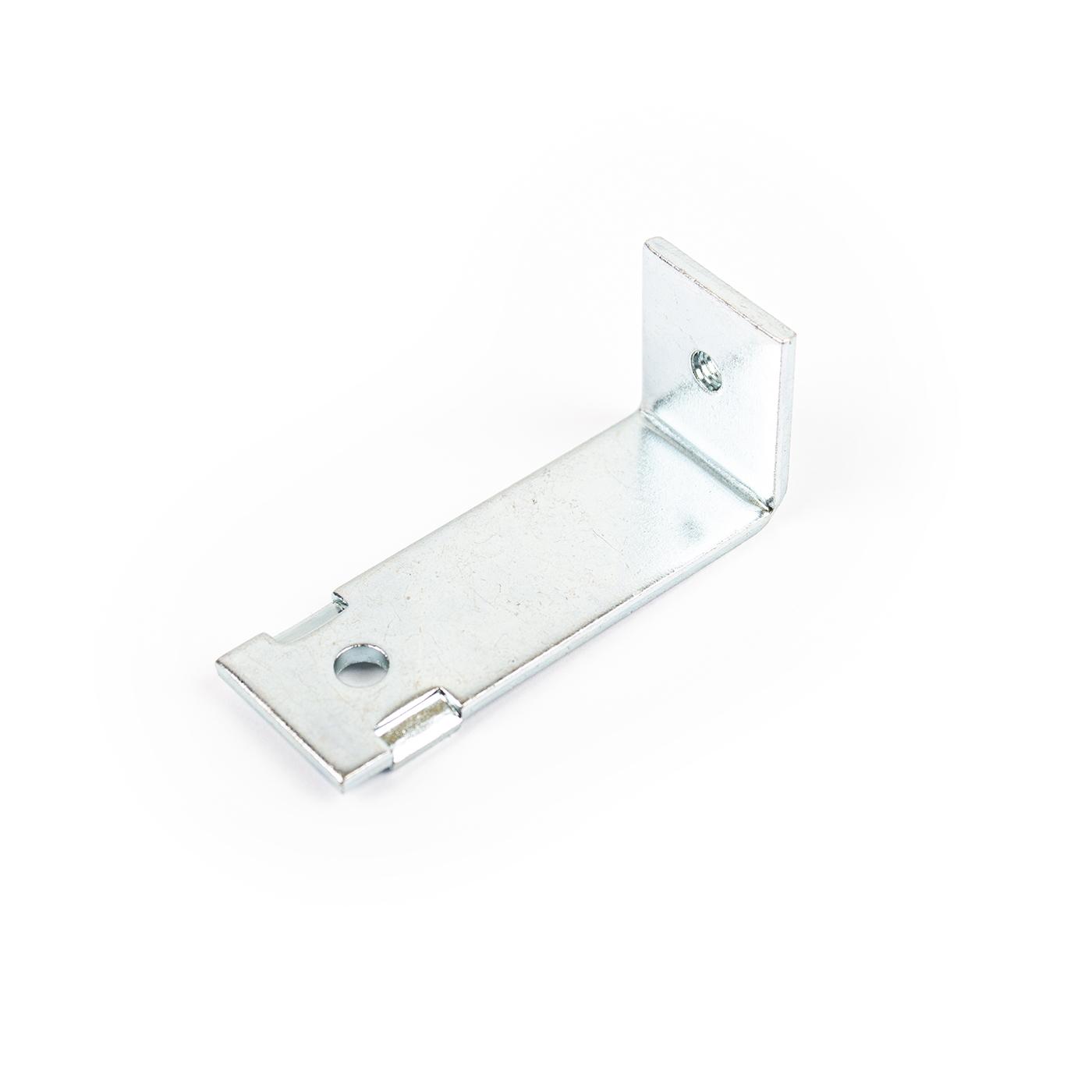 Connecting bracket 59mm made of steel, Ø 6.5mm / M6 / 30×25×59mm