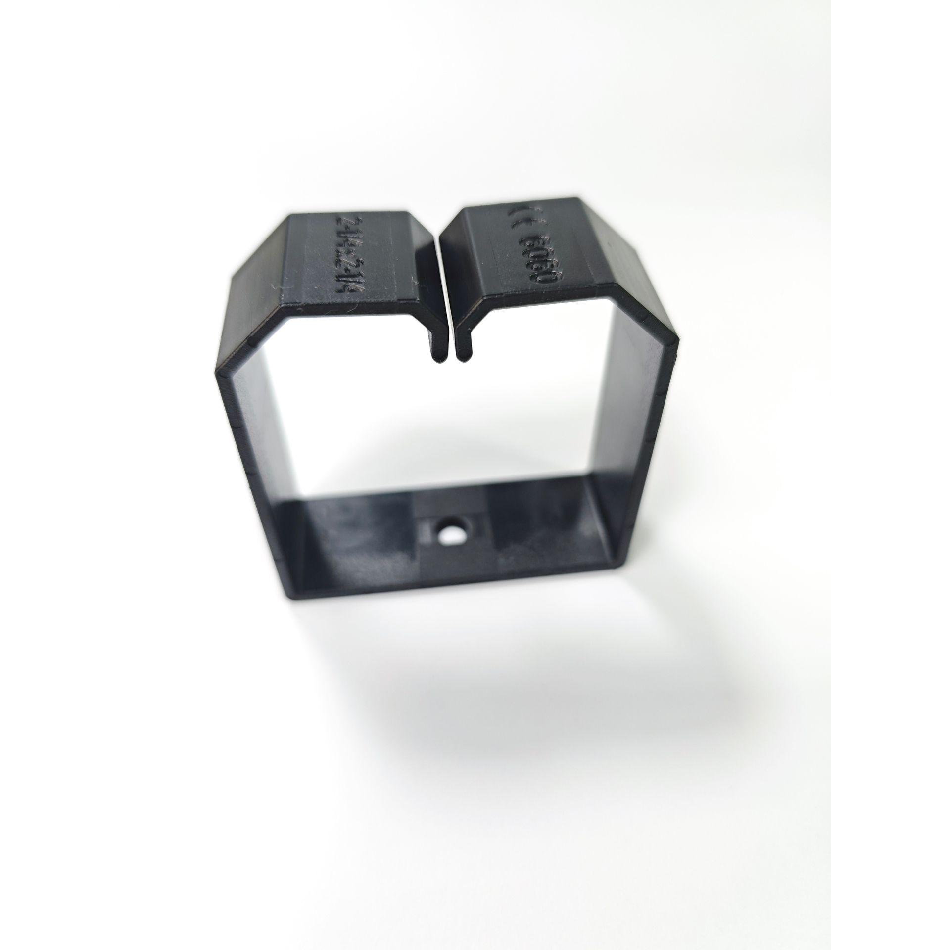 Rückhalteclip für Kabelkanal ABS schwarz 60x60mm