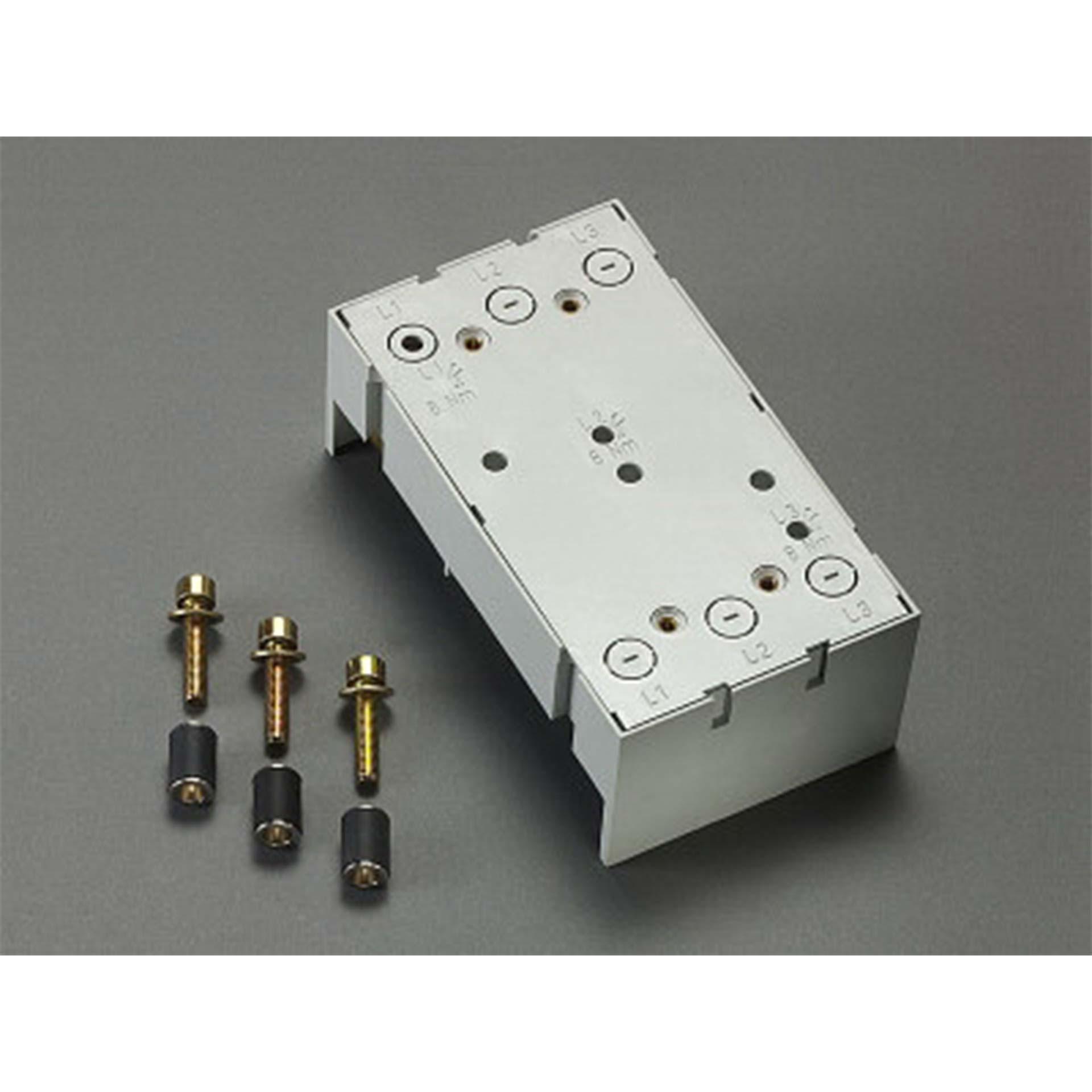 3P adaptateur pour jeu de barres 250 A, connection inclus, 105x190mm