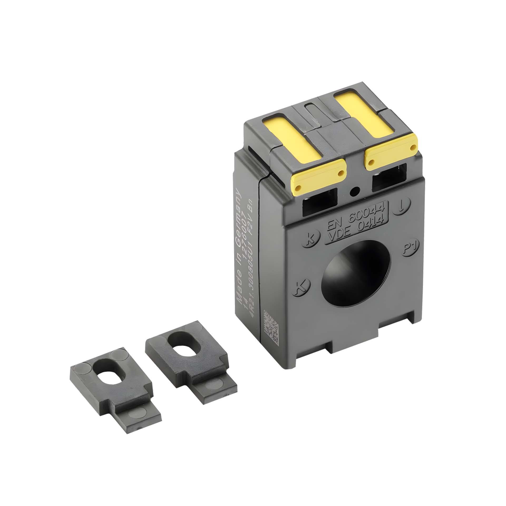 Transformateur de courant CT3 pour les réglettes taille 00, 150A, 2.5VA, classe 1, Ø21mm