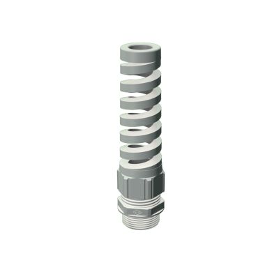 Cable glands with bend protection